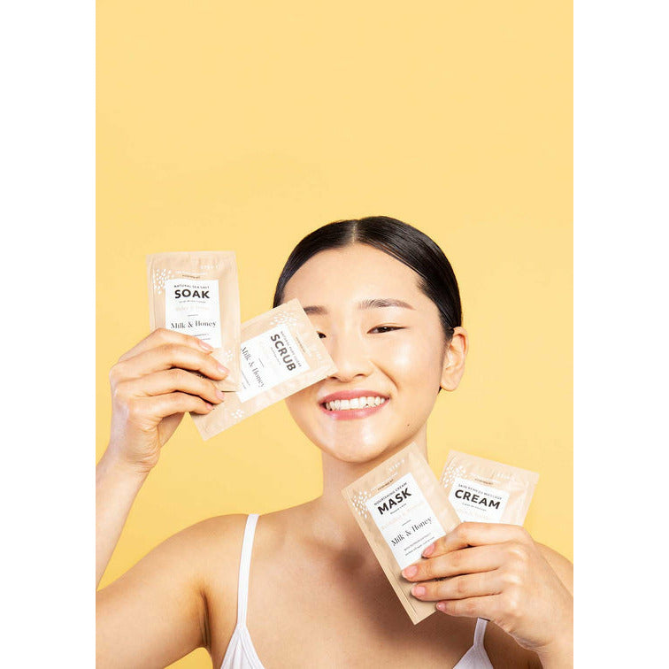 Avry 4 Step Pedi Kit - Milk & Honey Secondary image