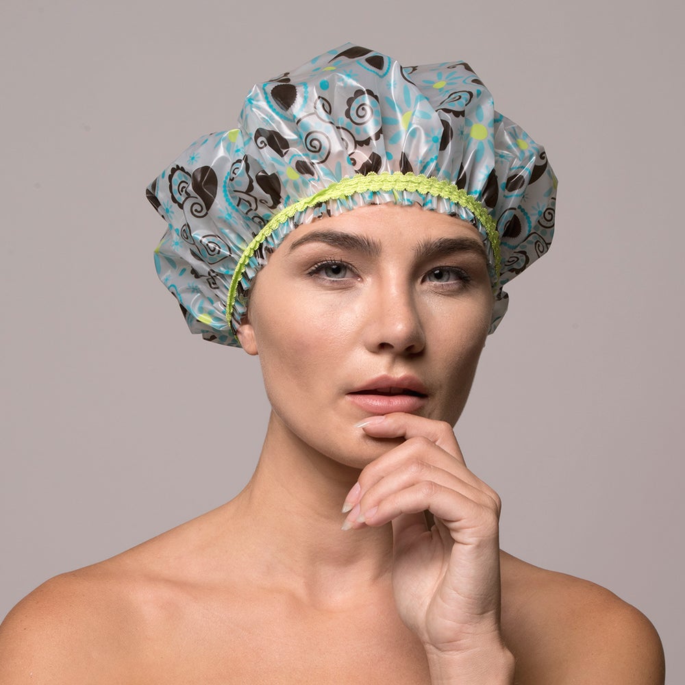 Betty Dain Hippie Chick Shower Cap (5160) Secondary image