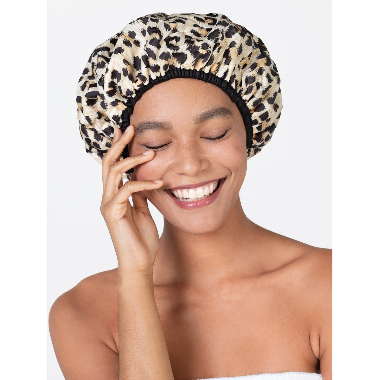 Betty Dain Safari Spots Shower Cap