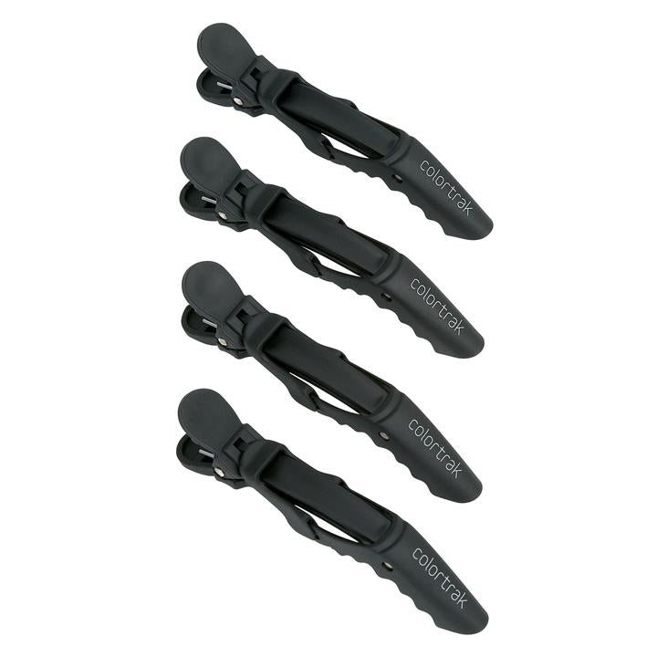 Betty Dain Croc Clips - Black (4pk) Main image