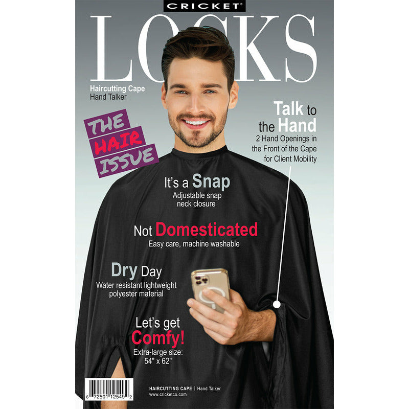 Cricket Hand Talker Haircutting Cape Main image