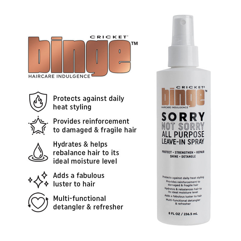 Cricket Sorry Not Sorry Leave-In Conditioner 8oz Secondary image