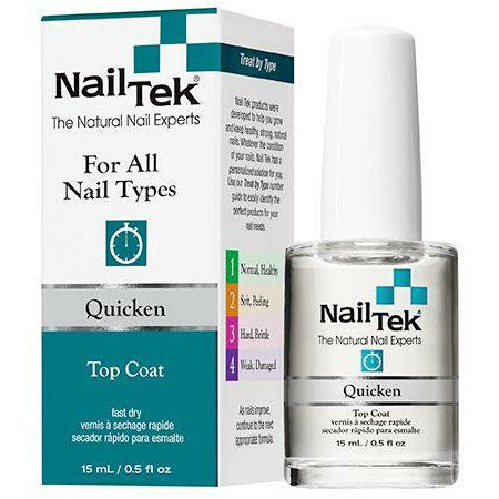 Nail Tek Quicken Top Coat .5oz Main image
