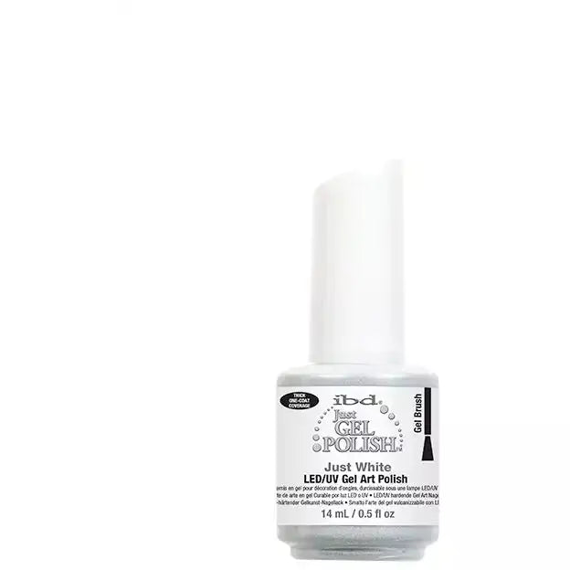 IBD Just Gel Just White Art Polish 0.5 oz Main image