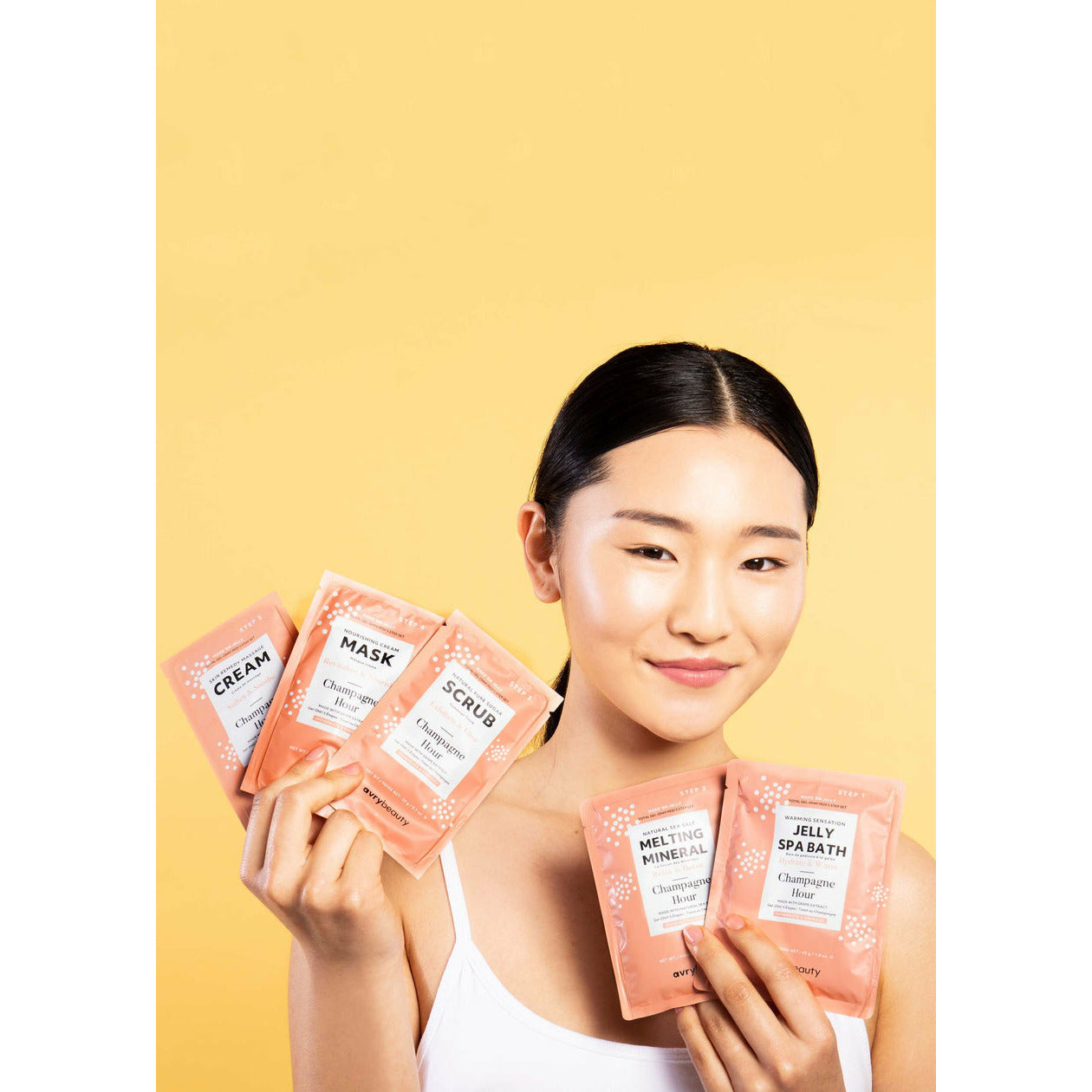Avry Gel Ohh Jelly Spa Pedi 5 Step - Champagne Hour Secondary image