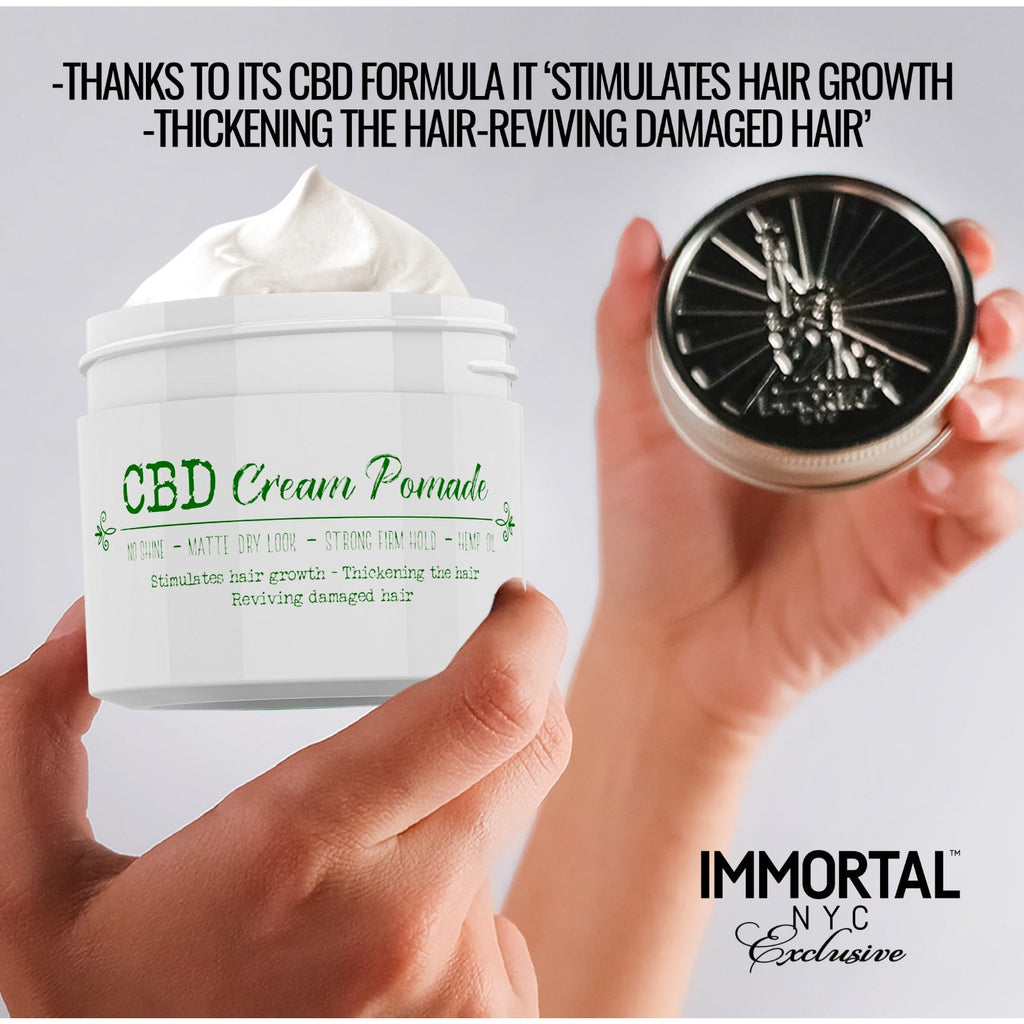 Immortal CBD Cream Pomade 3.4oz