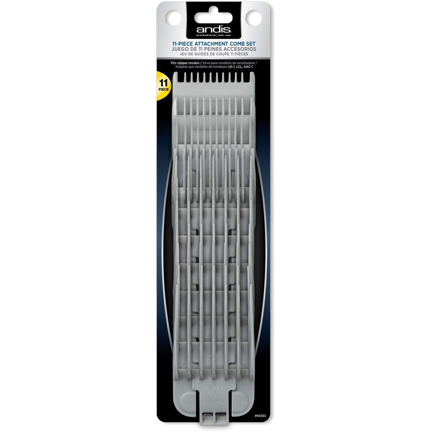 Andis Snap On 11 Piece Comb Set Main image