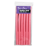 Soft N Style Rubber Rods 5/8" - Pink (SNS-RRPK)