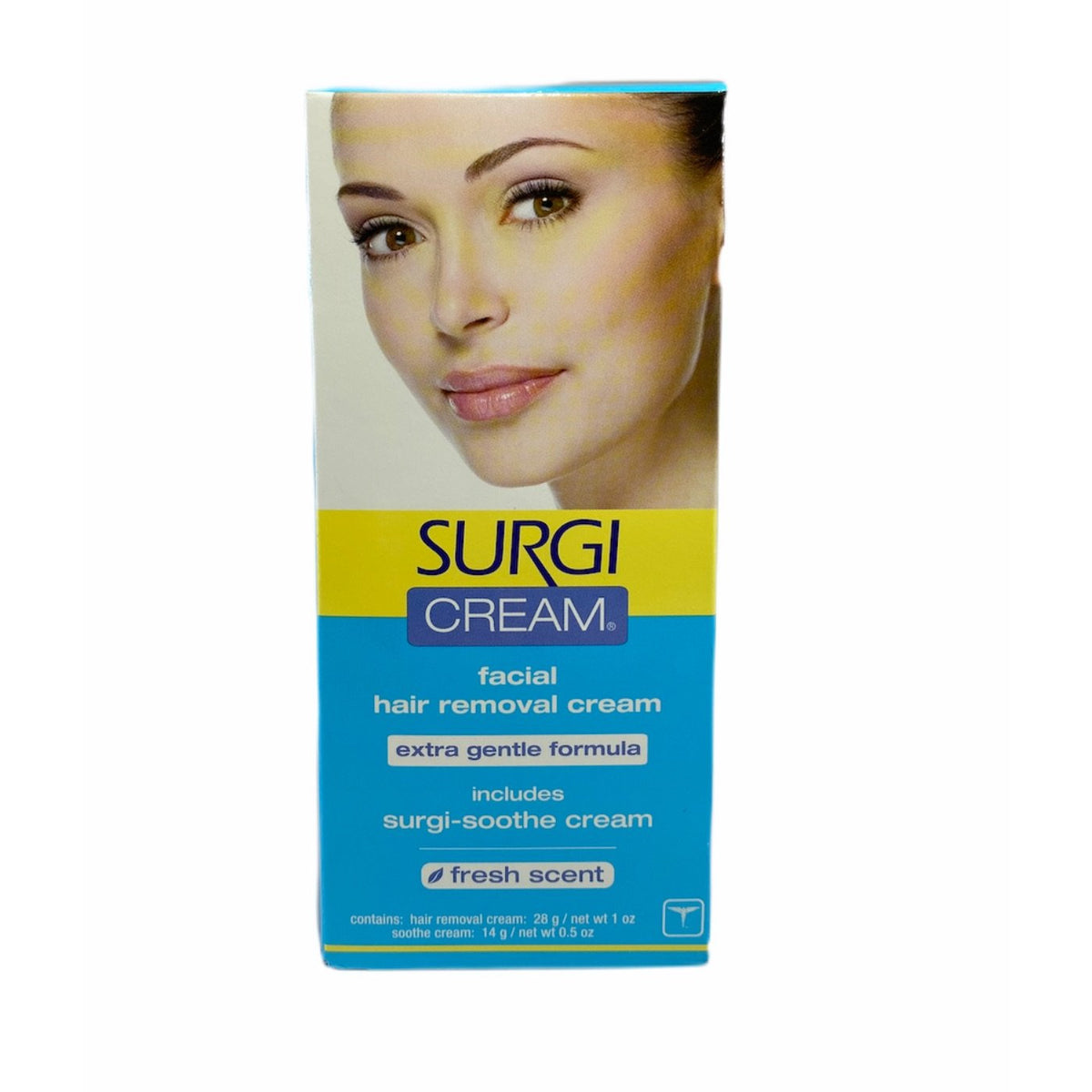 Surgi Facial Hair Remover Extra Gentle Cream 1oz Main image
