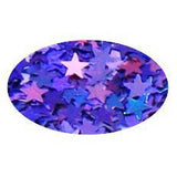 Princess Nail Designs - Purple Hologram Stars