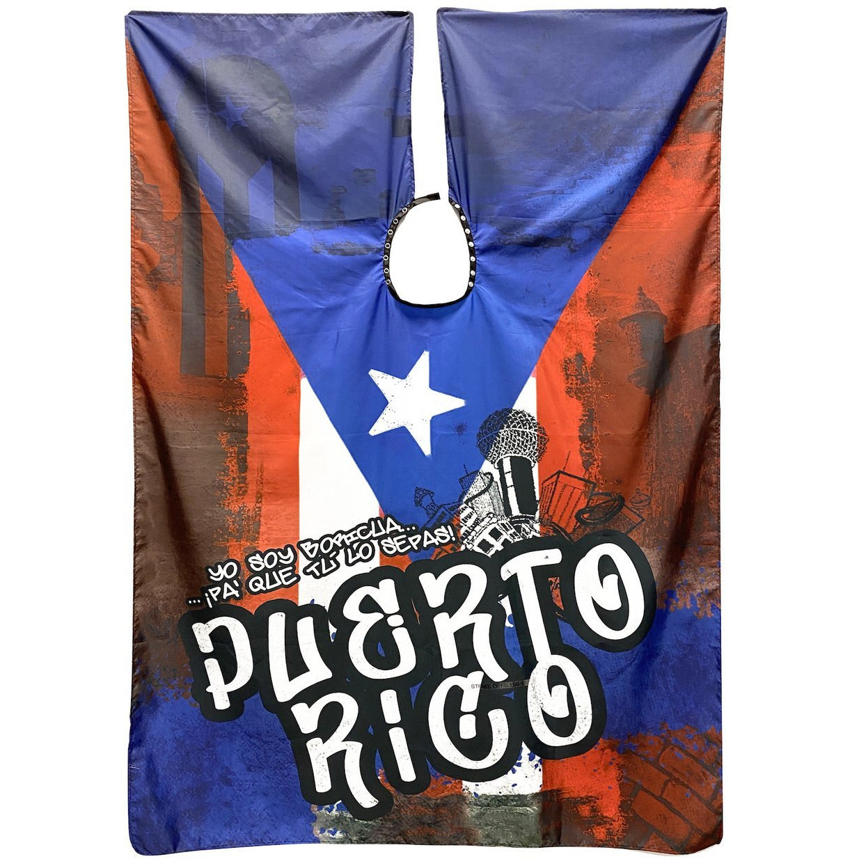 Betty Dain Boricua Barber Cape (949-PRO)