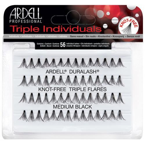 Ardell Knot Free Triple Flare Medium Black Main image