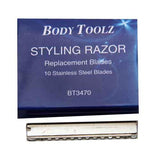 Body Toolz Styling Razor Replacement Blades - 10pk BT3470