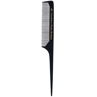 Champion #40 Hard Rubber Comb (C40)