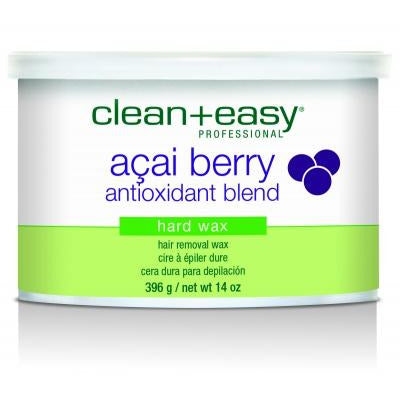 Clean + Easy Acai Berry Hard Wax - 14oz