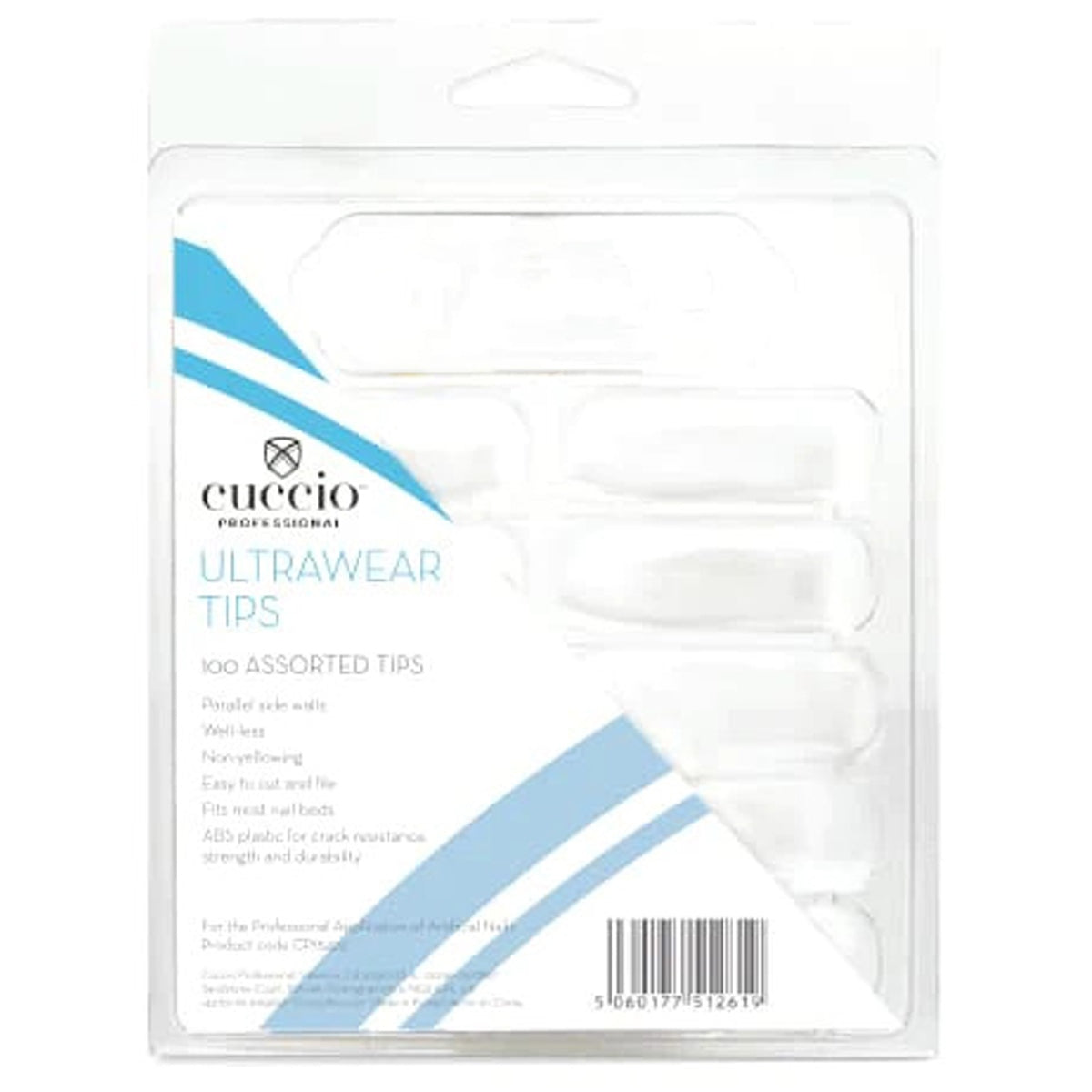 Cuccio Ultrawear Nail Tips Assorted 100pk Main image