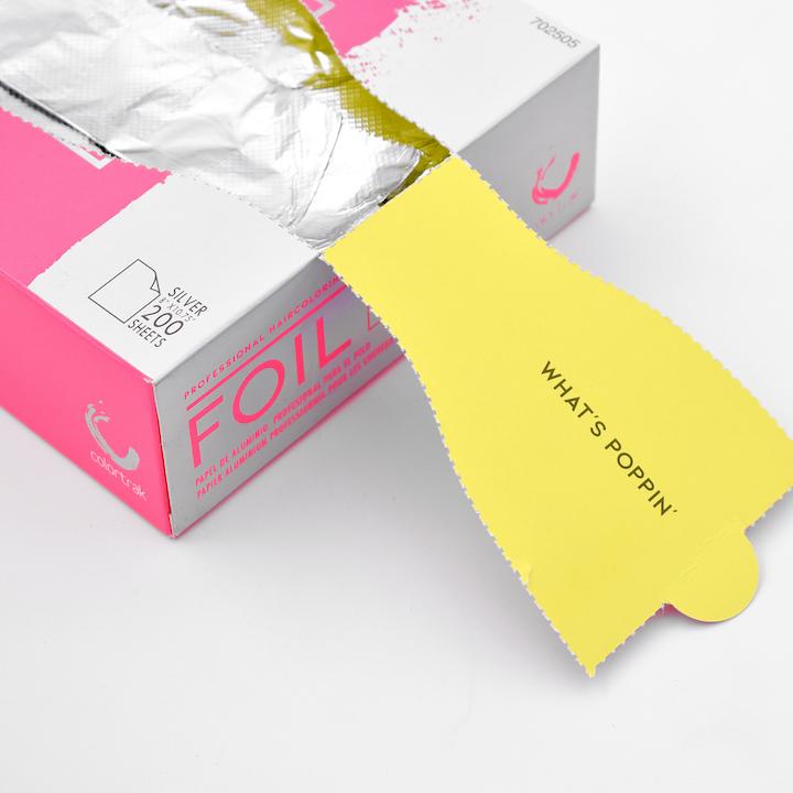 Color Trak Silver Pop Up Foil (500pk-Square) Secondary image