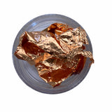 Princess Nail Designs - Copper Leafing
