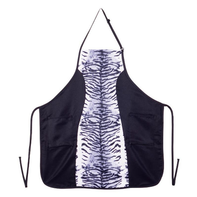 Cricket White Tiger Stripes Slimming Apron