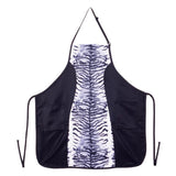 Cricket White Tiger Stripes Slimming Apron