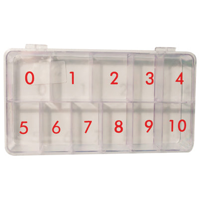 Debra Lynn Nail Tip Storage Box - Clear (DL-C214) Main image
