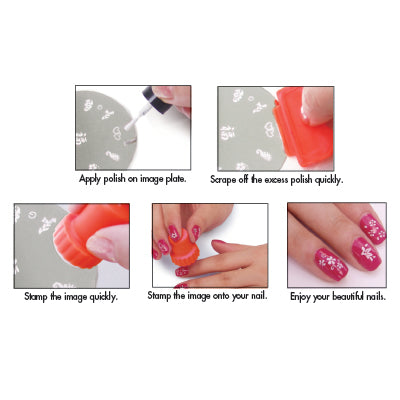 DL Pro Nail Art Stamping Kit (DL-C329) Secondary image