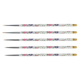 DL Pro 5pc Floral Detailing Brush Set (DL-C403)
