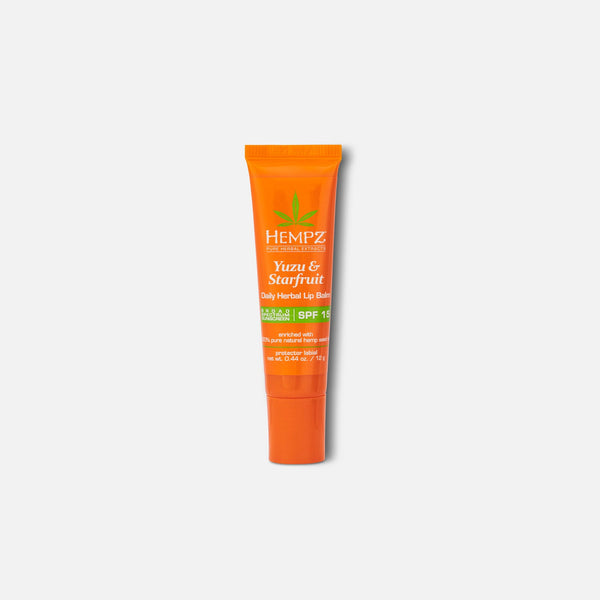 Hempz Yuzu & Starfruit Daily Herbal Lip Balm .44oz