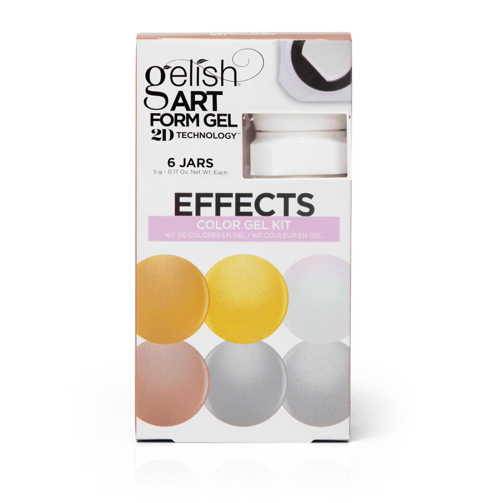 Gelish Art Form Gel - Effects Color Gel Kit 6pk