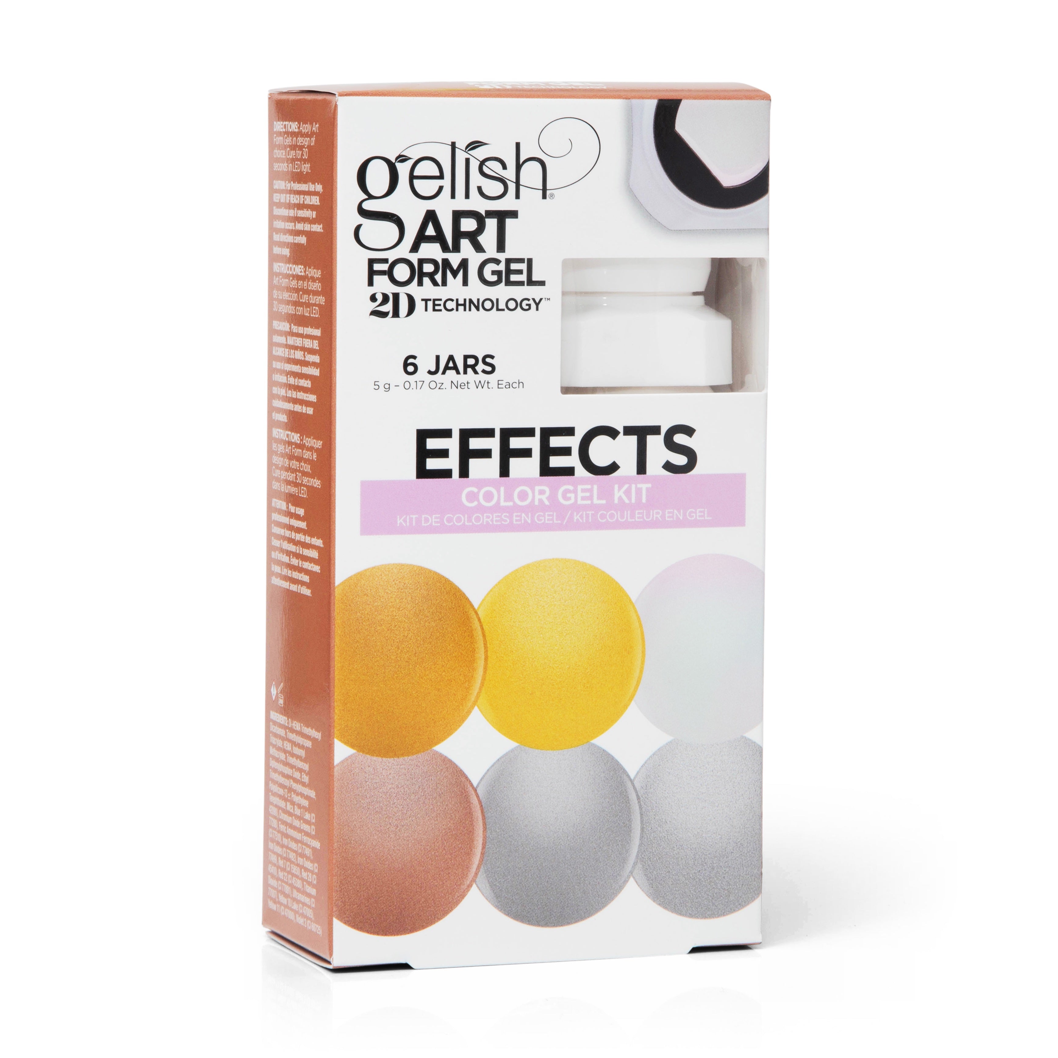 Gelish Art Form Gel - Effects Color Gel Kit 6pk Secondary image