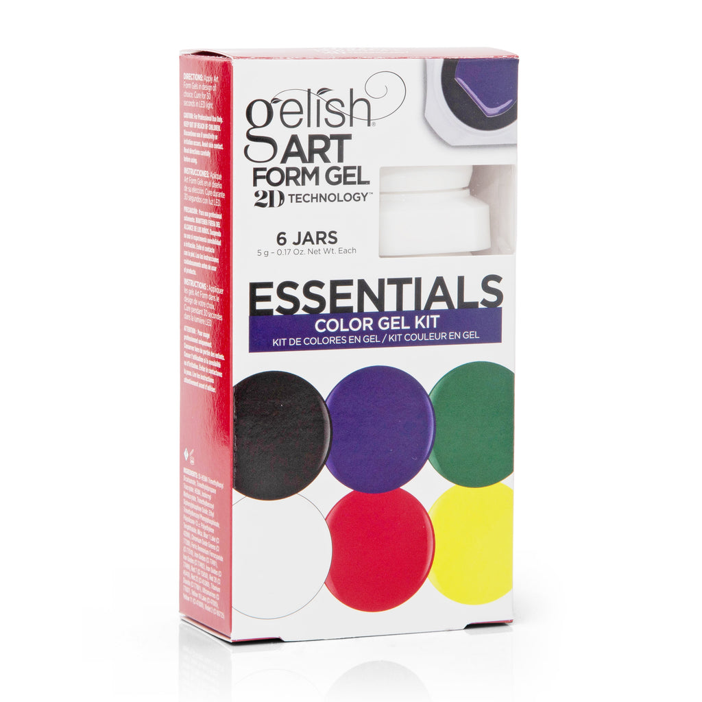 Gelish Art Form Gel - Essential Color Gel Kit 6pk