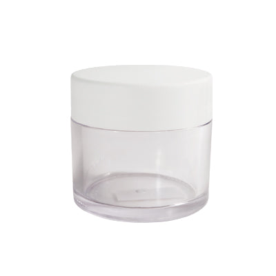 Fantasea White Lid Acrylic Jar (FSC391) - 1.7oz Main image