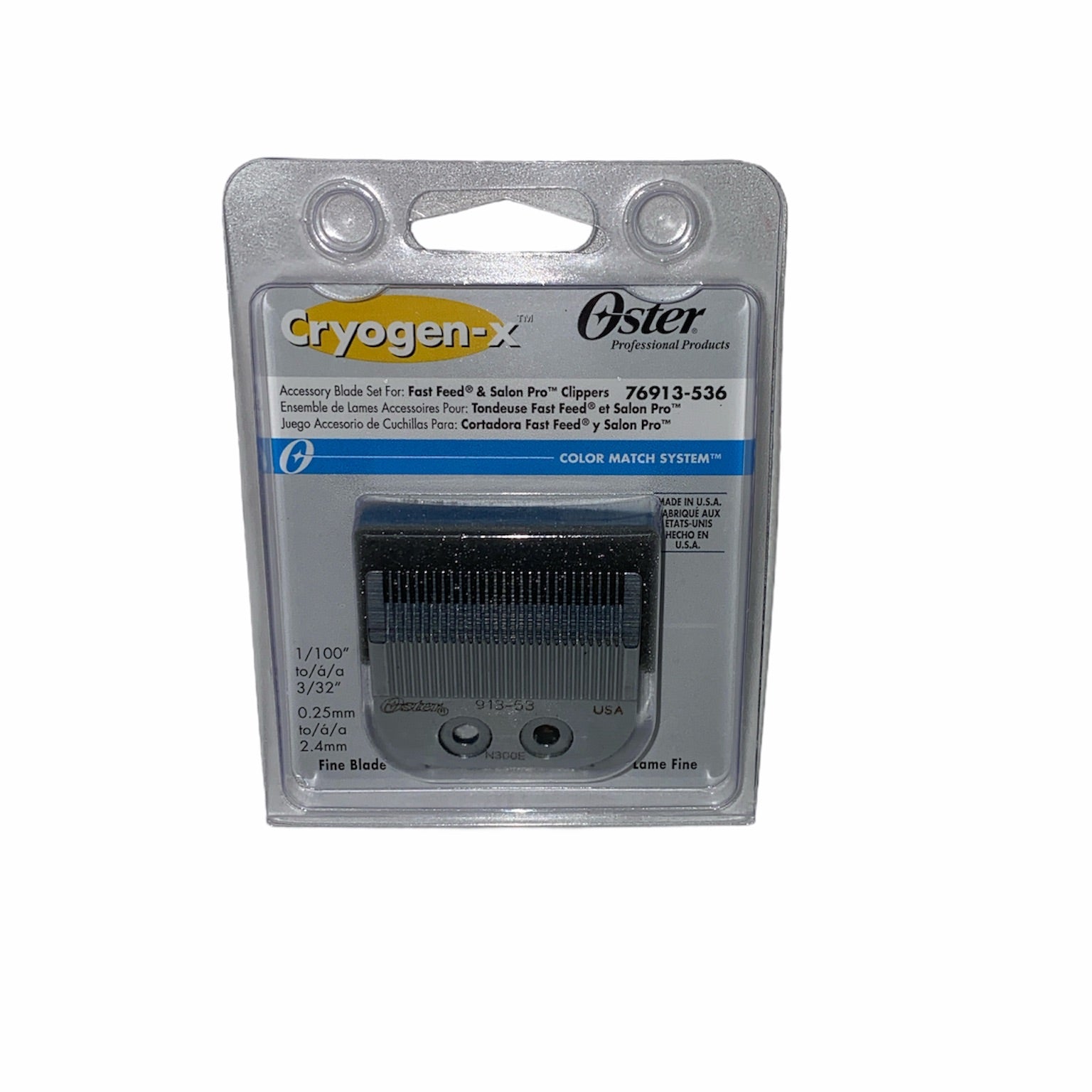 Oster Cryogen-x Fast Feed & Salon Pro Clipper Replacement Blade 76913-536 Main image