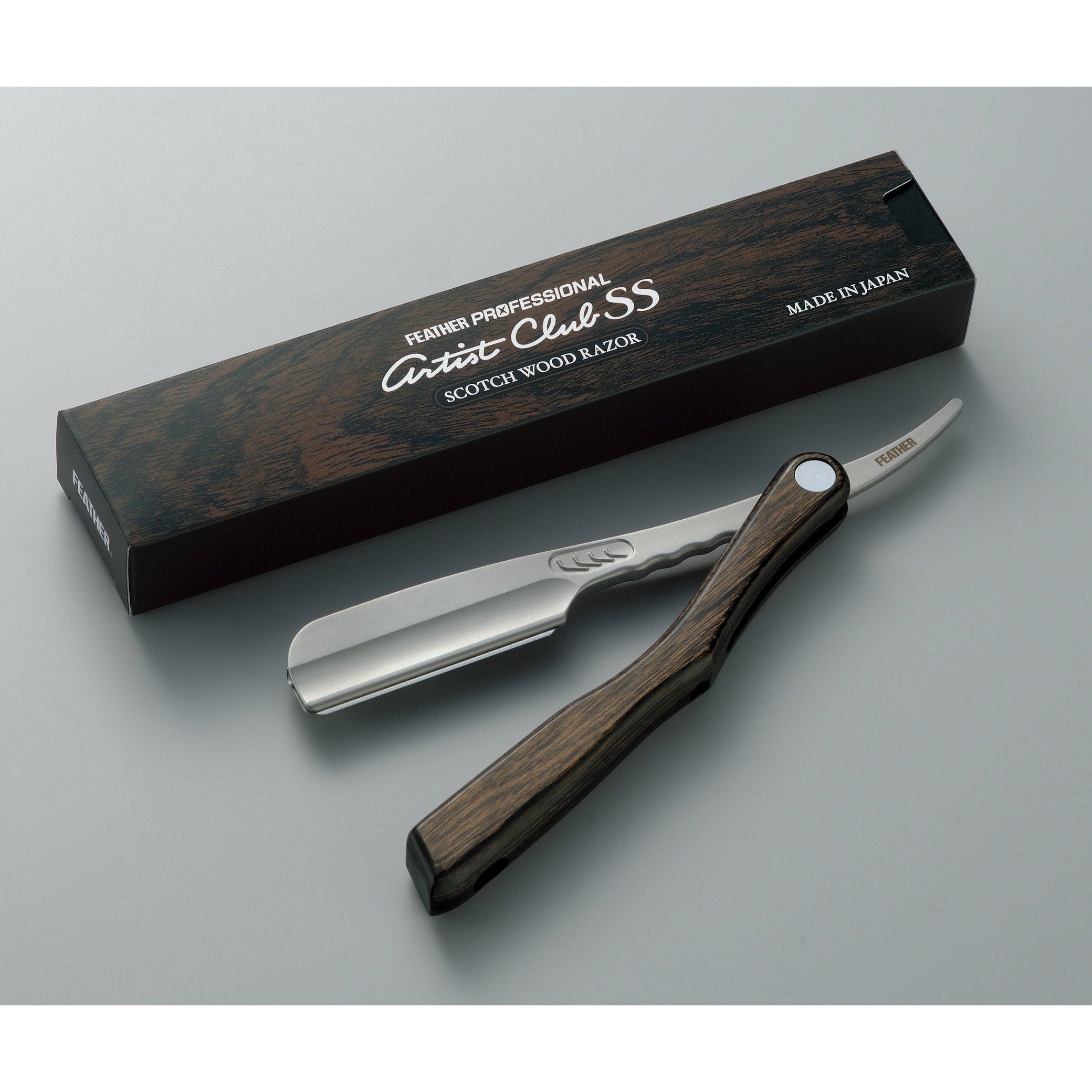 Feather Artist Club SS Scotch Wood Razor