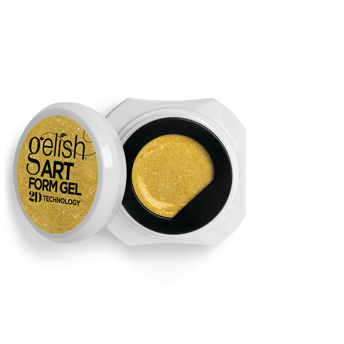 Gelish Art Form Gel - Effects Gold Shimmer 5g Main image