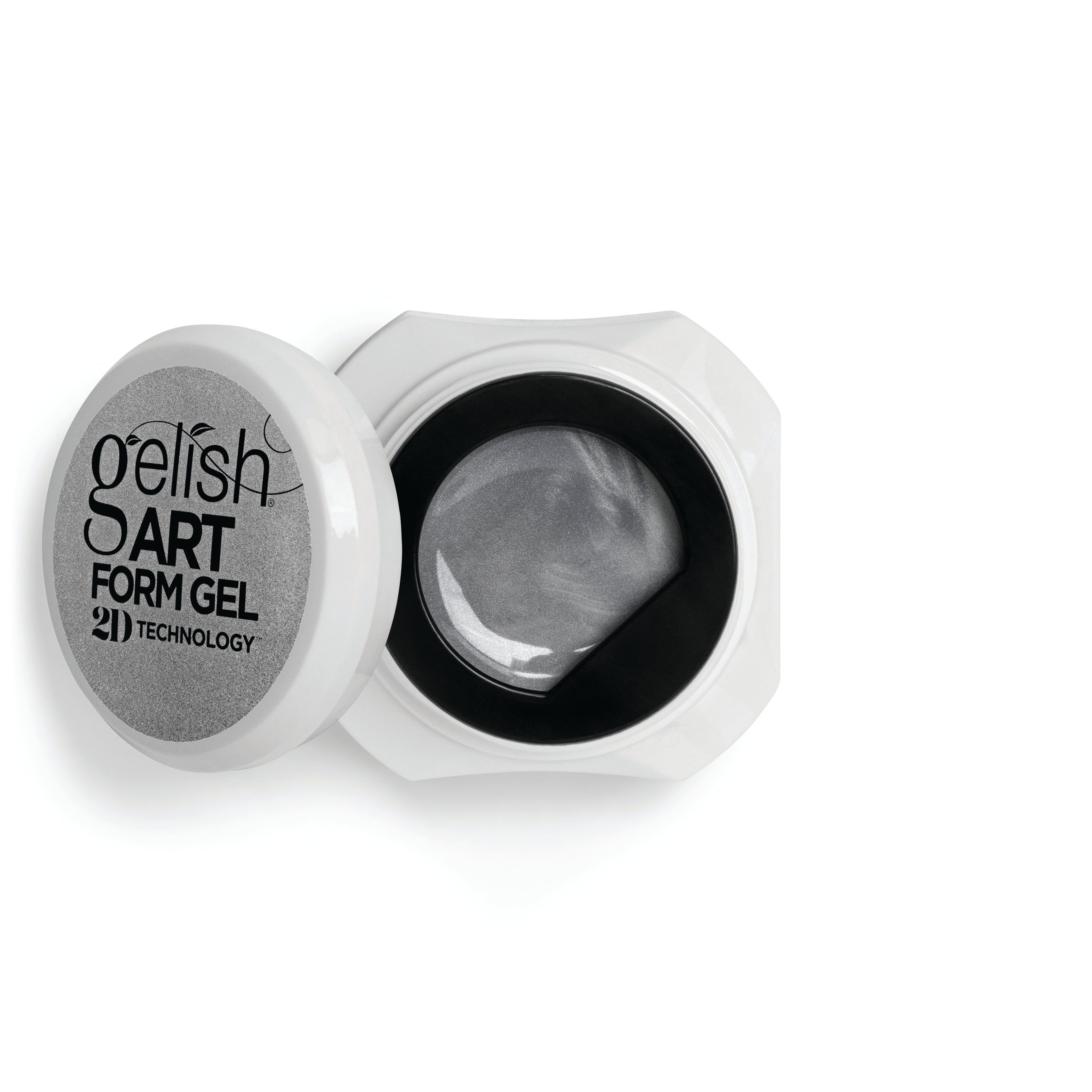 Gelish Art Form Gel - Effects Silver Metallic 5g Main image