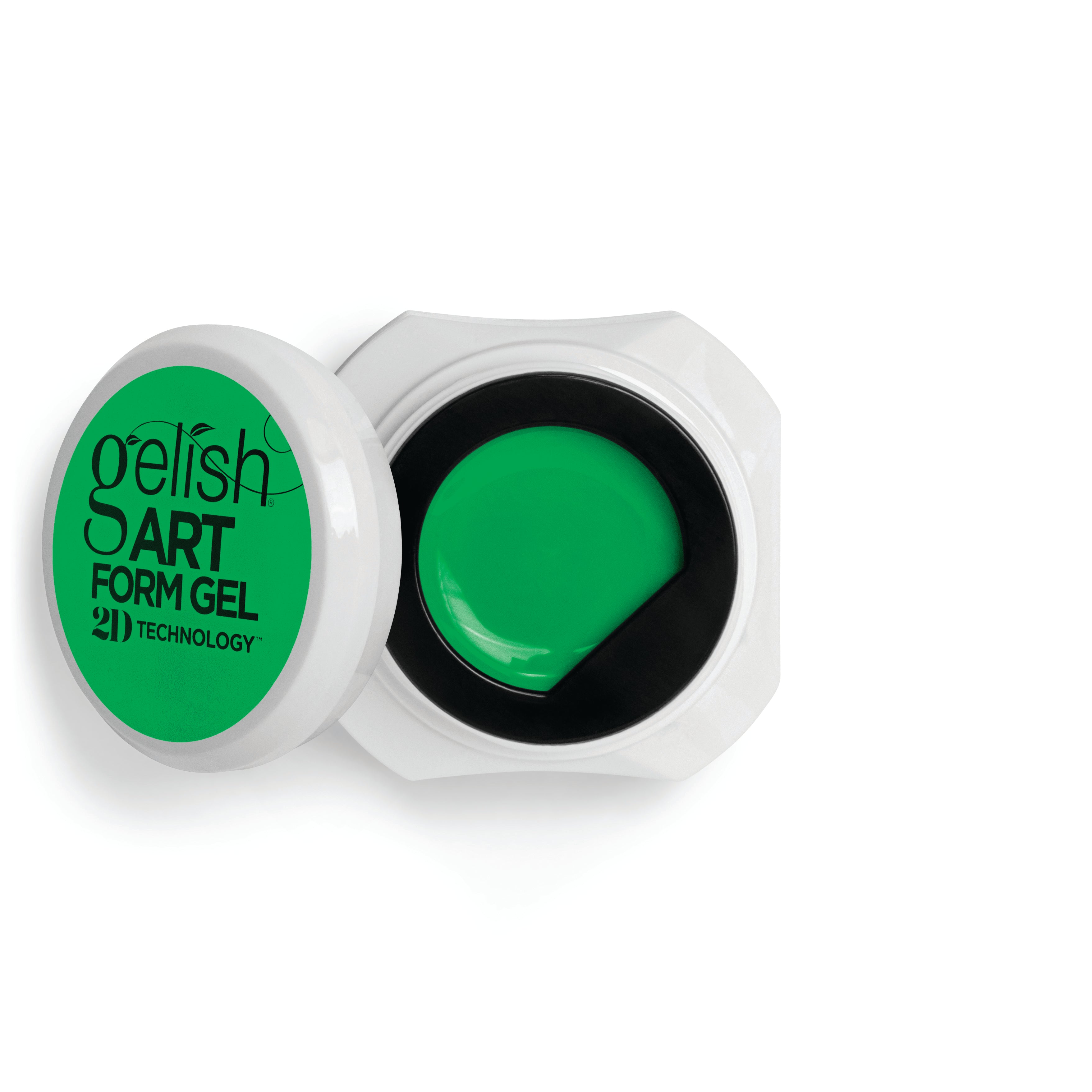 Gelish Art Form Gel - Neon Green 5g Main image
