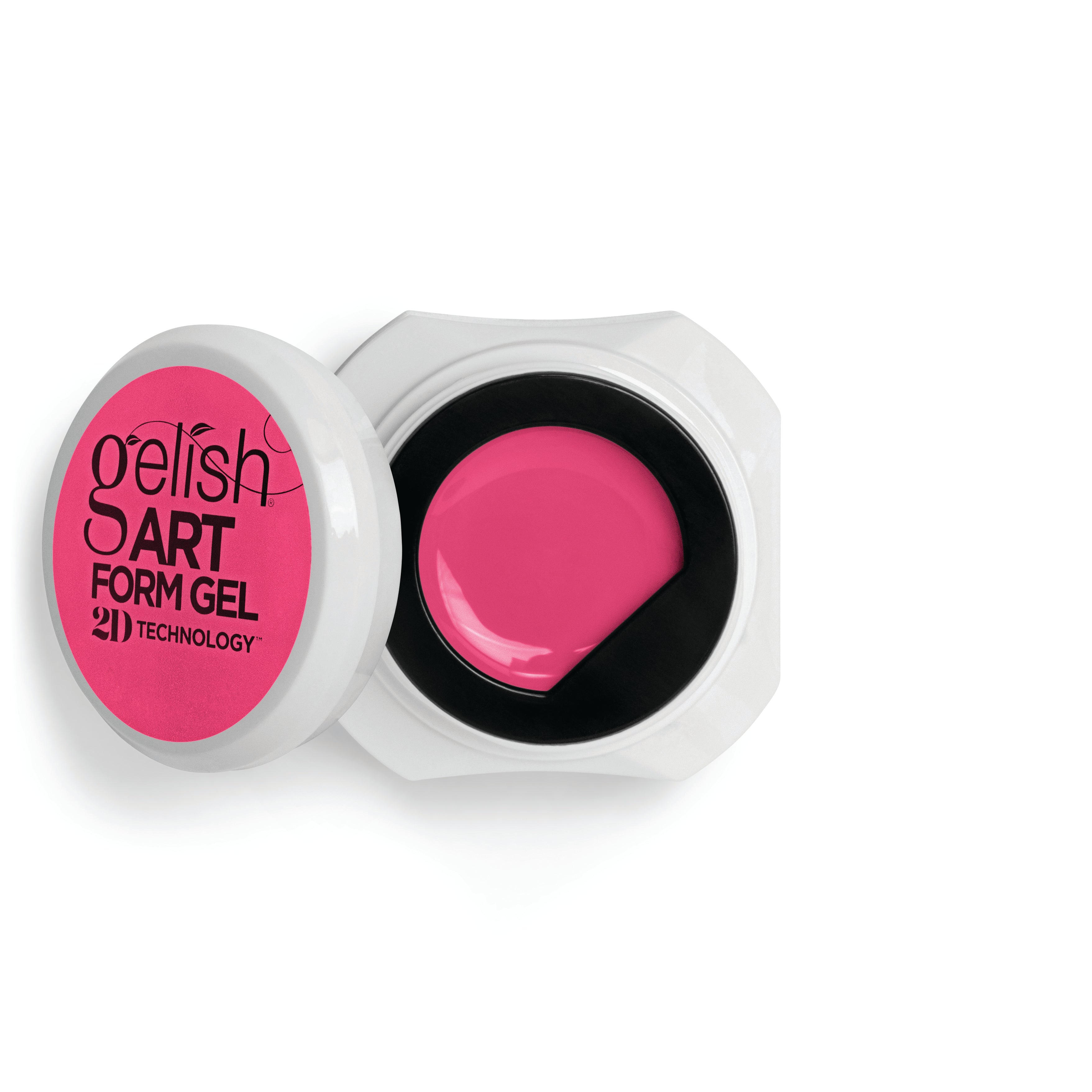 Gelish Art Form Gel - Neon Pink 5g Main image