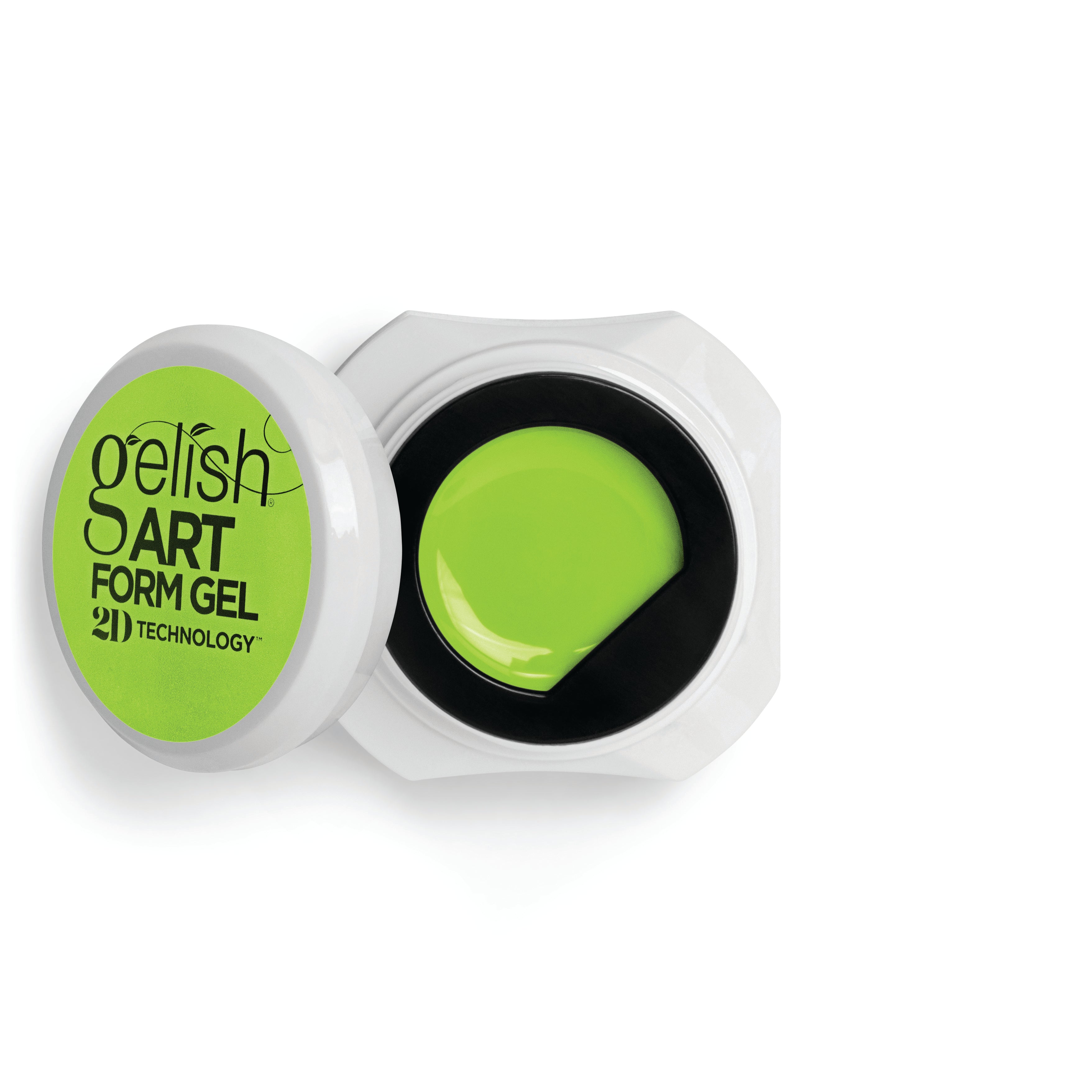 Gelish Art Form Gel - Neon Yellow 5g Main image