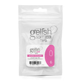 Gelish Soft Gel Tips - Short Round
