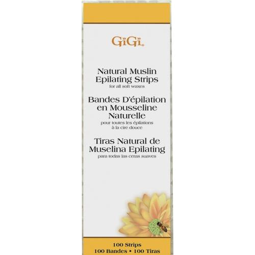 GiGi Natural Muslin Wax Strips Main image