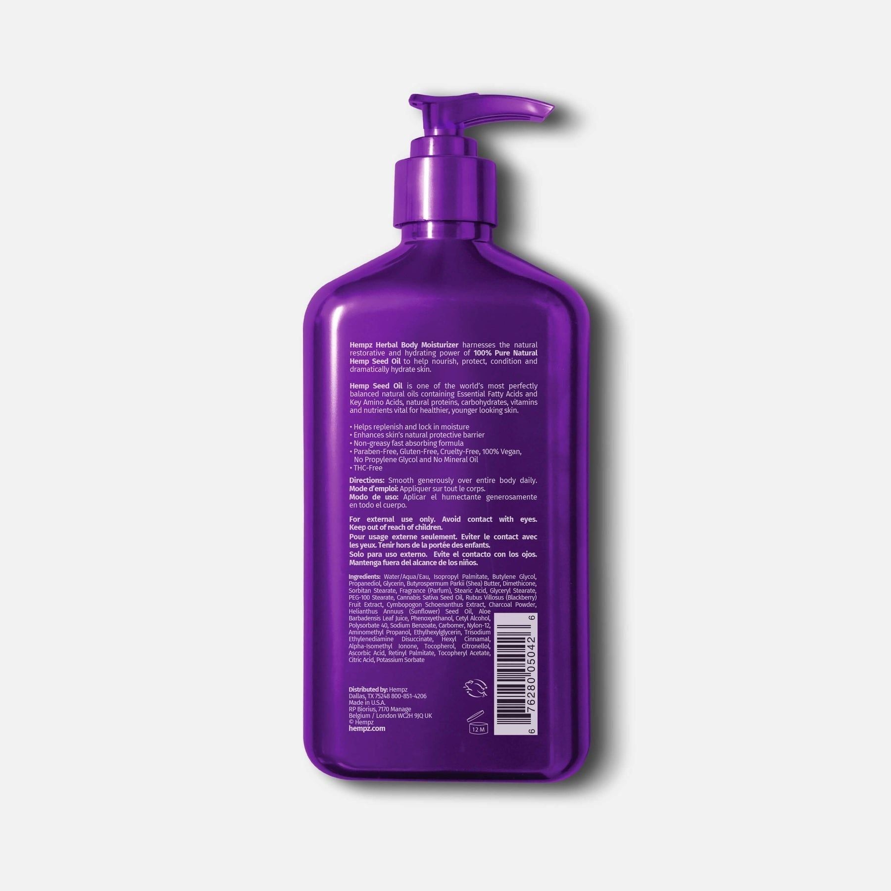 Hempz Blackberry Lemongrass
