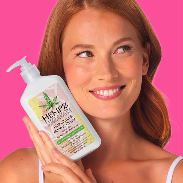 Hempz Pink Citron & Mimosa Flower Herbal Body Moisturizer Secondary image