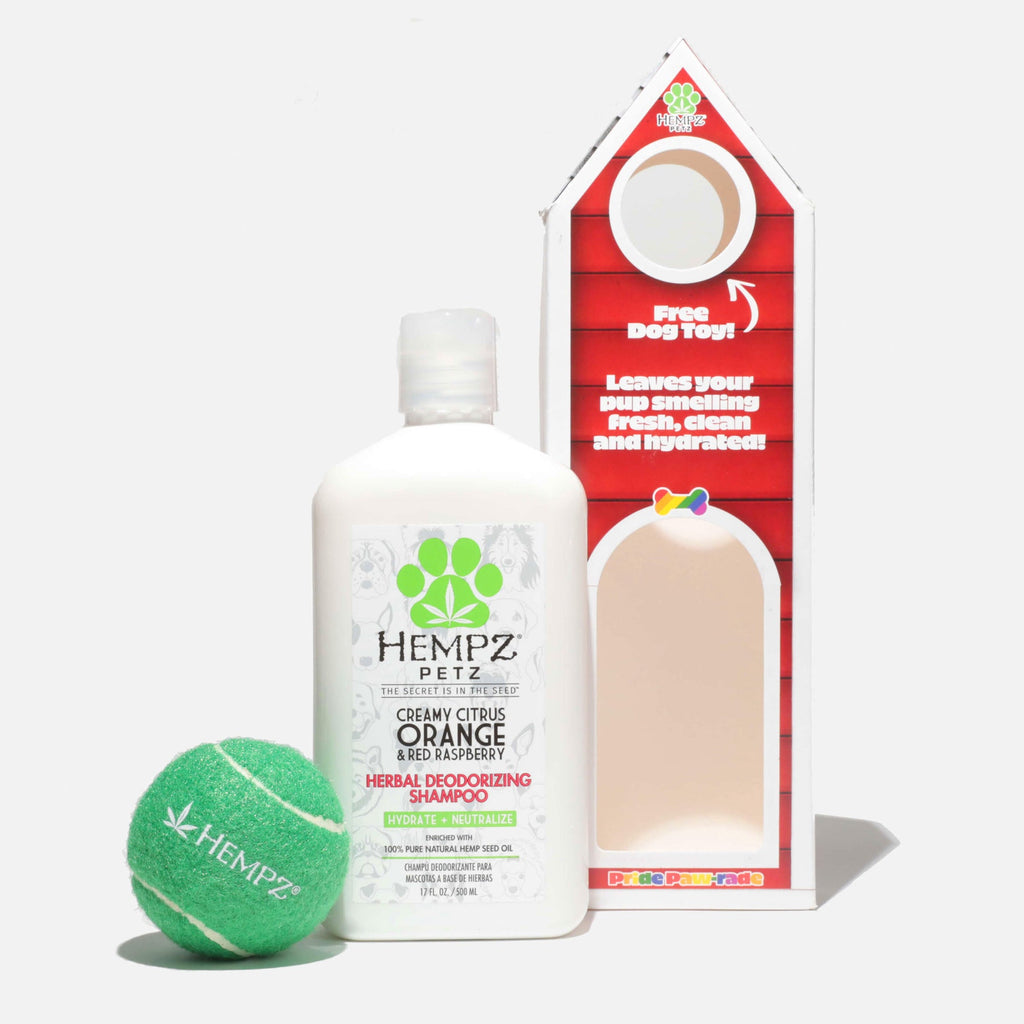 Hempz Pride PawRade Herbal Shampoo & Free Dog Toy Ogden Beauty Supply