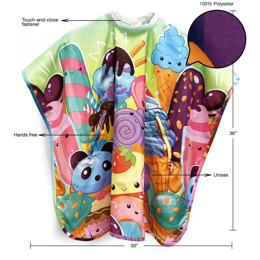 Betty Dain Sugar Rush Hands Free Kids Cape #403