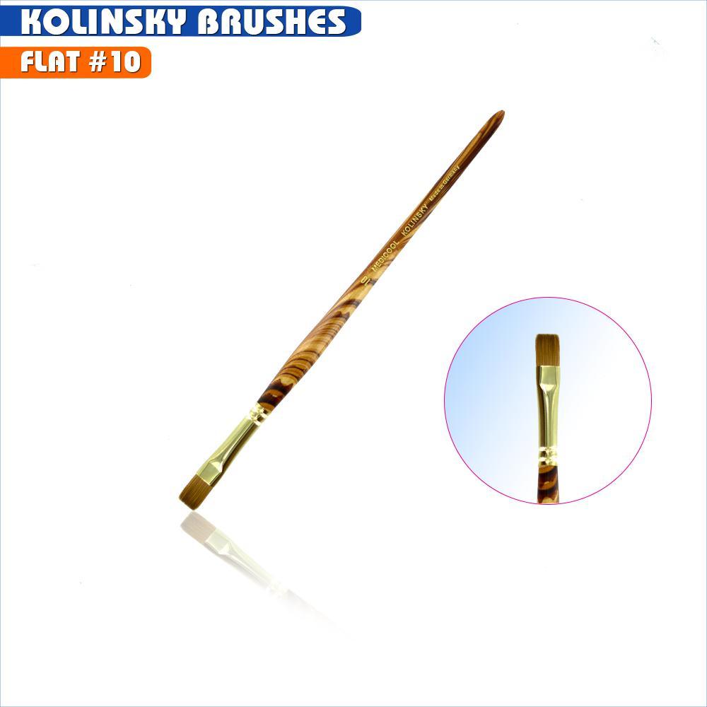 Medicool Kolinsky Sable Nail Brush #10 Secondary image