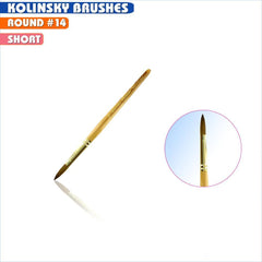 Medicool Kolinsky Sable Nail Brush #14