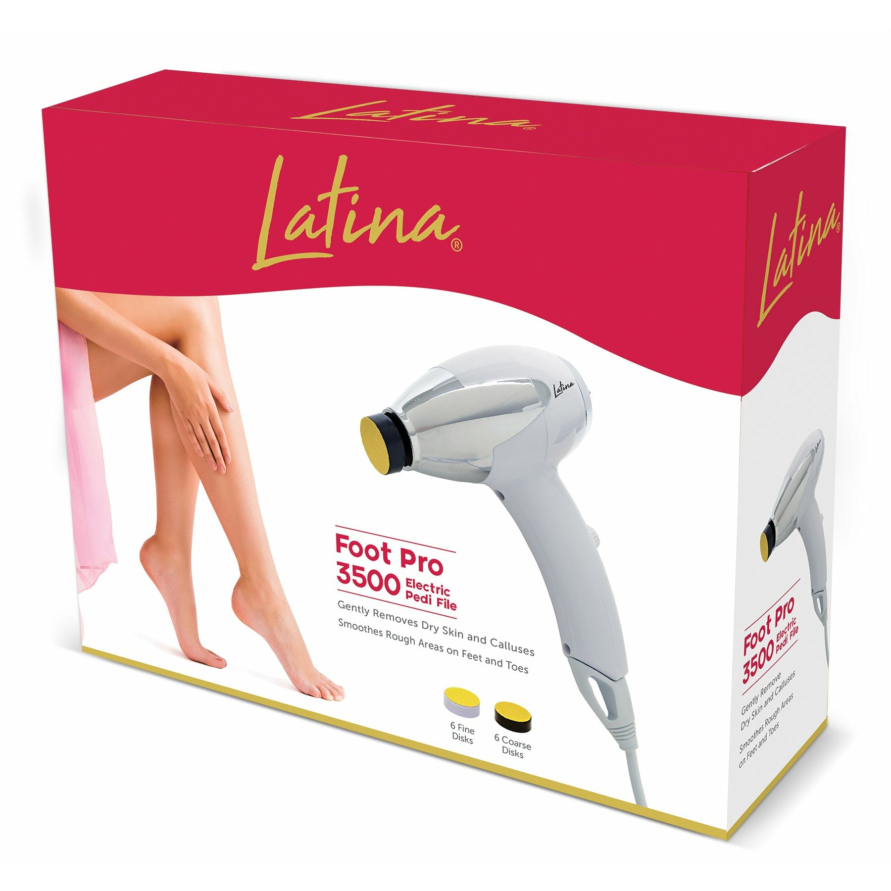 Latina Foot Pro 3500 Pedi File (LAT-183) Main image