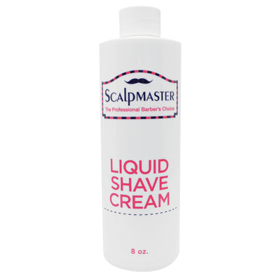 Scalpmaster Liquid Shave Cream 8oz (LATHER-C) Main image