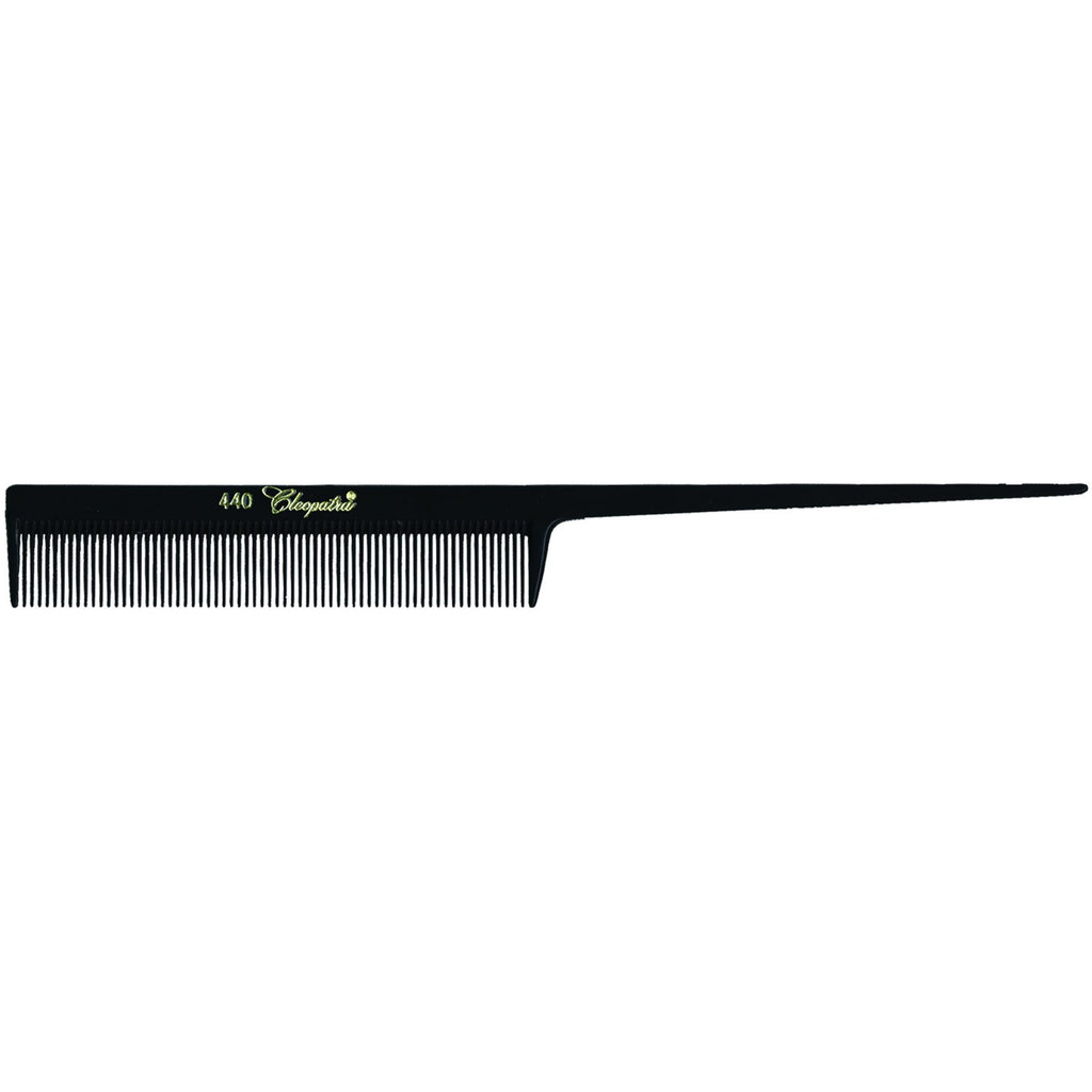 Cleopatra Rattail Comb - #440 Black